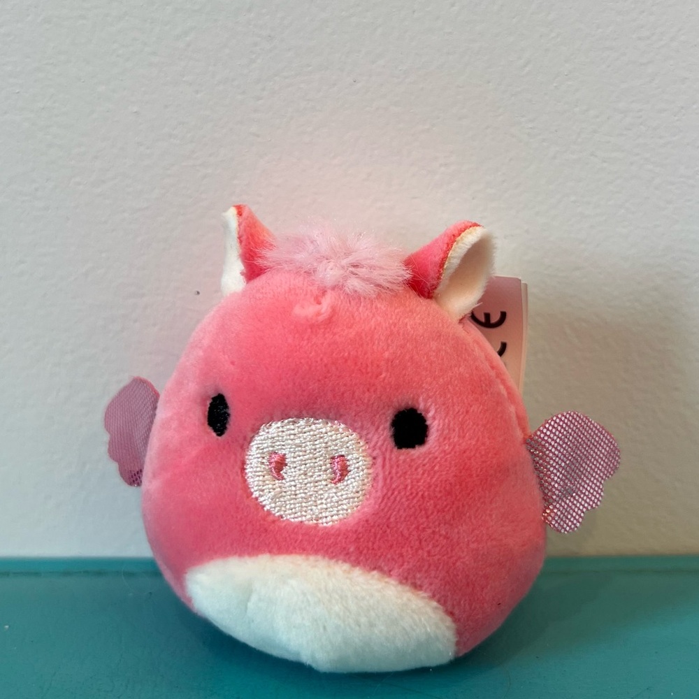 Pink Micromallow Dragon Plush Toy